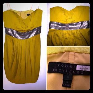 Strapless Cocktail Dress | Robert Rodriguez